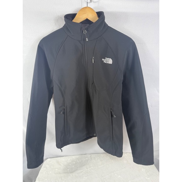 The North Face Womens Black Full Zip Apex Bionic Softshell Jacket Medium - Picture 1 of 8